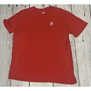Hot Topic Tiny Tan Adult T-shirt XL Red Graphic Jungkook Army Korean Cotton